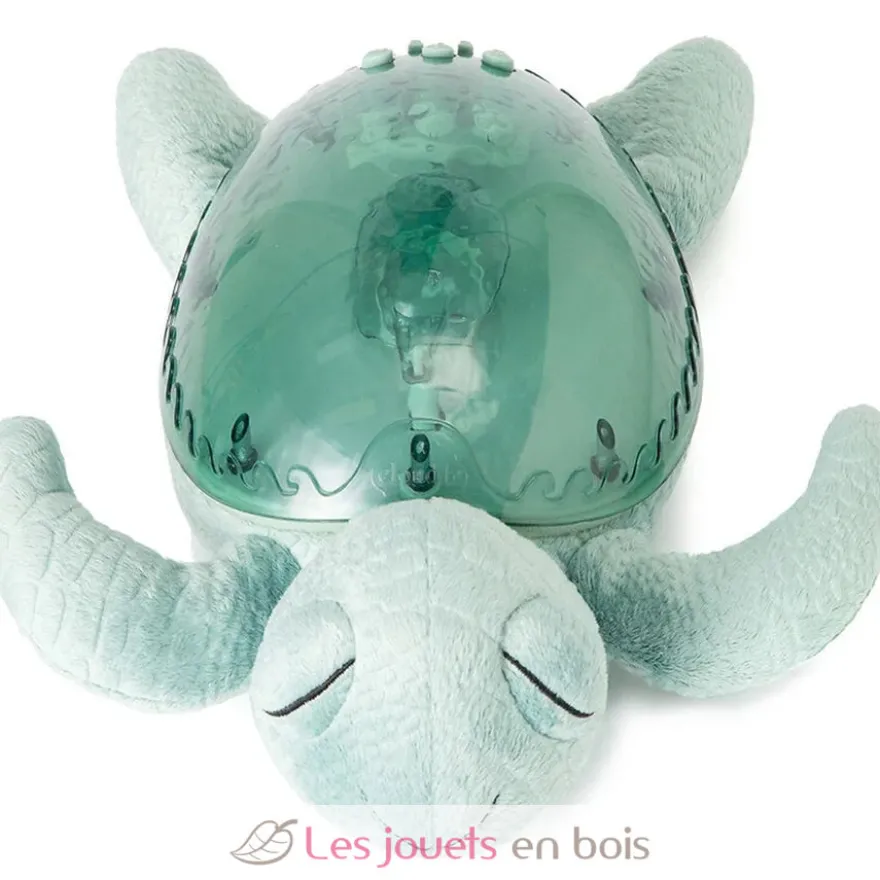 Veilleuse Tranquil Turtle Green rechargeable - Cloud b