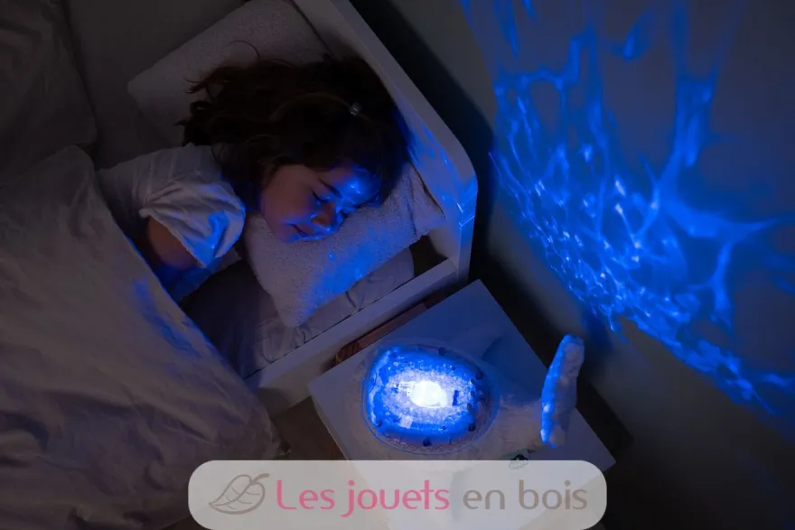 Veilleuse Tranquil Whale Blanche rechargeable - Cloud b