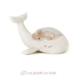 Veilleuse Tranquil Whale Blanche rechargeable - Cloud b
