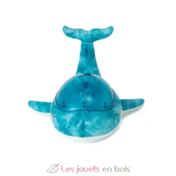 Veilleuse Tranquil Whale Bleue rechargeable - Cloud b