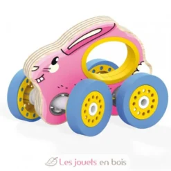 Véhicule bois - Lapin - Quercetti