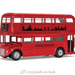 Véhicule miniature - Bus Londonien Routemaster RML2757 1956 rouge 1:64 - Norev