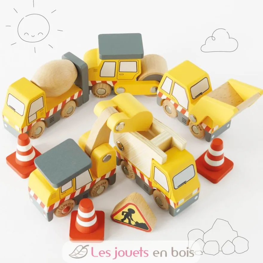 Véhicules de chantier - Le Toy Van