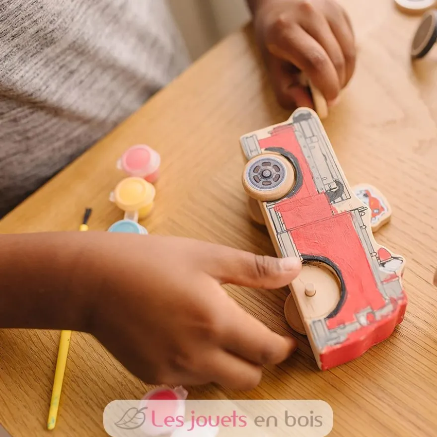 Véhicules Pat' Patrol à décorer - Melissa & Doug