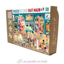 Visite au musée - Puzzle Michèle Wilson