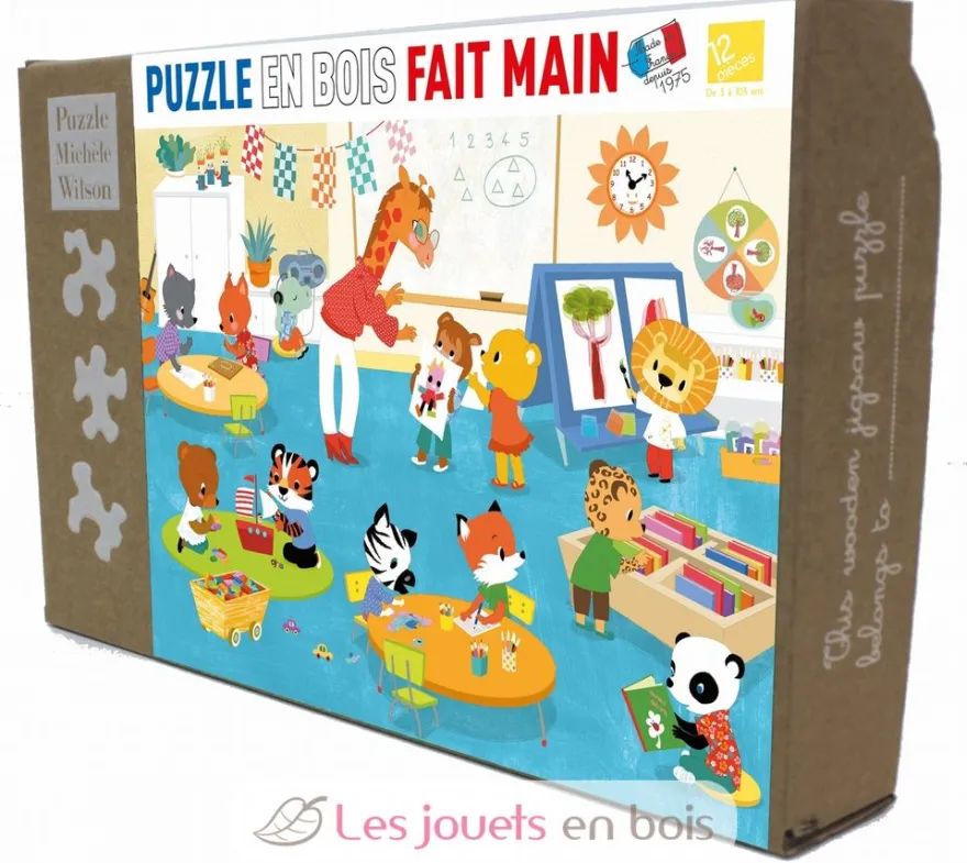 Vive la maternelle de Charlipop - Puzzle Michèle Wilson