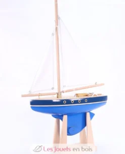 Voilier Le Tirot bleu 30cm - Maison Tirot