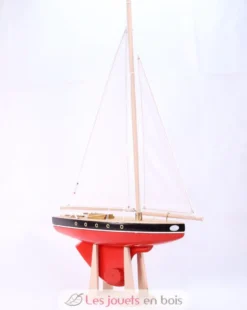 Voilier Le Tirot rouge 40cm - Maison Tirot