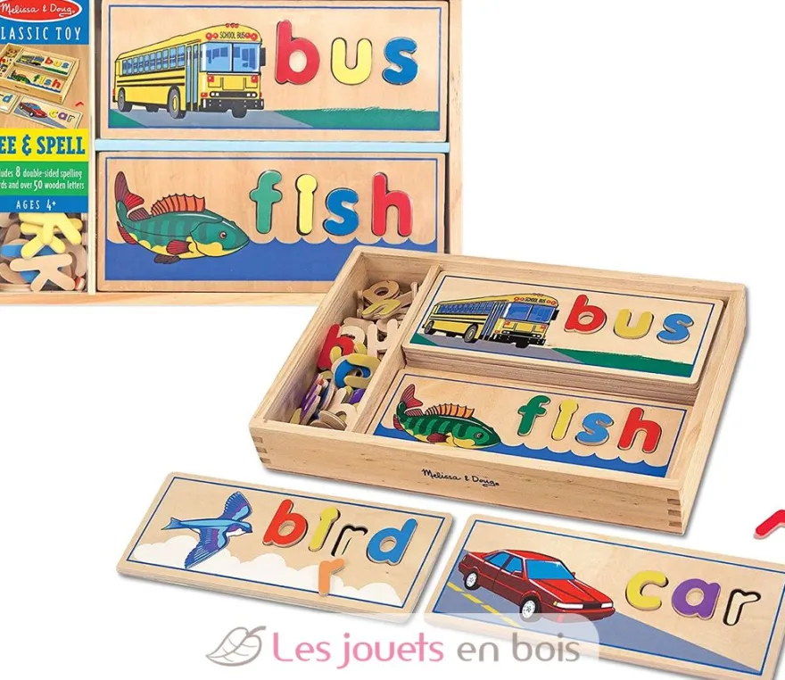 Voir et Épeler en anglais - Melissa & Doug