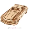 Voiture Coupé Sport - Puzzle 3D mécanique en bois - Ugears
