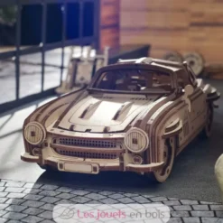 Voiture Coupé Sport - Puzzle 3D mécanique en bois - Ugears