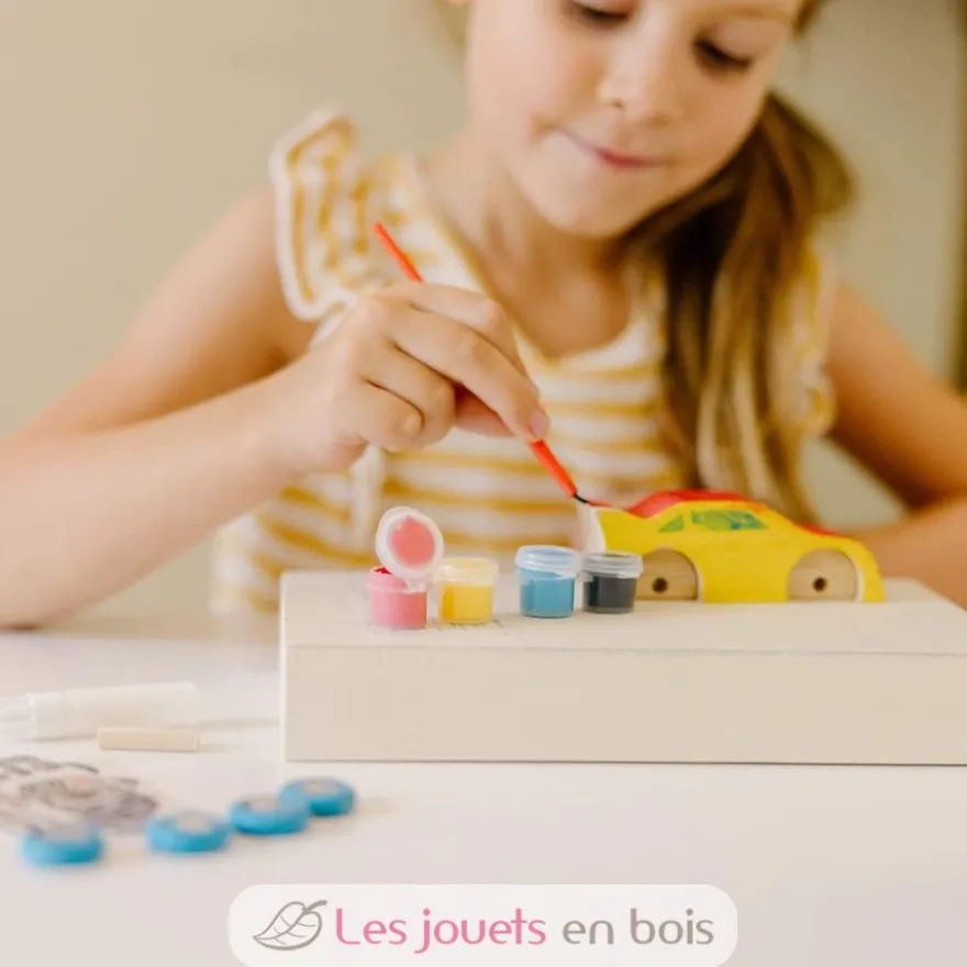 Voiture de course à décorer - Melissa & Doug