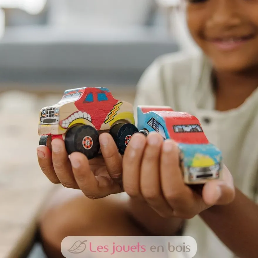 Voiture de course à décorer - Melissa & Doug