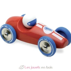 Voiture de course GM rouge - Vilac