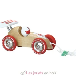 Voiture de course naturel - Vilac