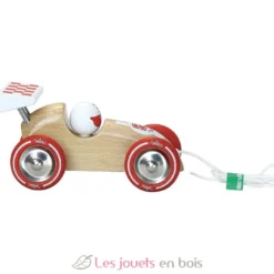 Voiture de course naturel - Vilac