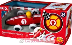 Voiture de course radiocommandée rouge - Brio