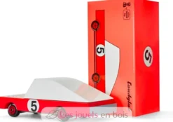 Voiture de course rouge - Candylab Toys