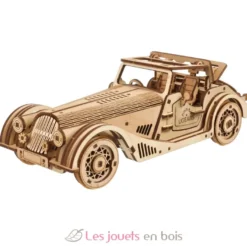 Voiture de sport Rapid Mouse - Puzzle 3D mécanique en bois - Ugears