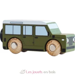 Voiture en bois Archie No 27 verte - Le Toy Van