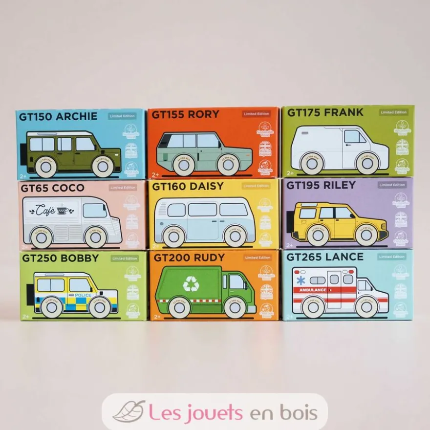 Voiture en bois Archie No 27 verte - Le Toy Van