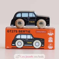 Voiture en bois Bertie No 45 noire - Le Toy Van