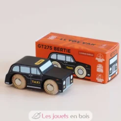 Voiture en bois Bertie No 45 noire - Le Toy Van