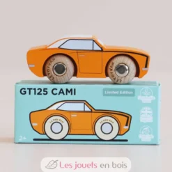Voiture en bois Cami No 22 orange - Le Toy Van