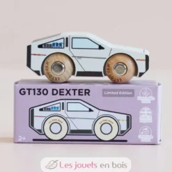 Voiture en bois Dexter No 23 grise - Le Toy Van