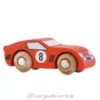 Voiture en bois Finley No 4 rouge - Le Toy Van