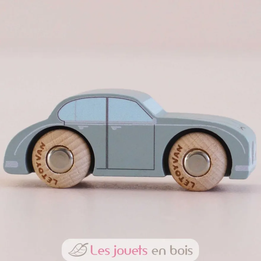 Voiture en bois Jack No 12 grise - Le Toy Van