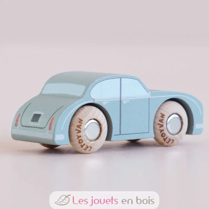 Voiture en bois Jack No 12 grise - Le Toy Van