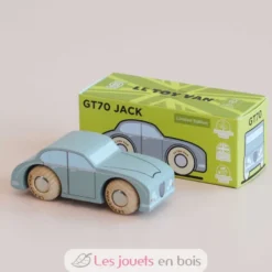Voiture en bois Jack No 12 grise - Le Toy Van