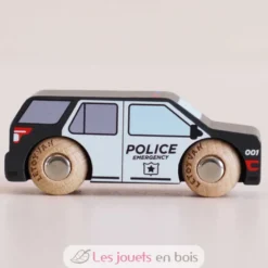 Voiture en bois Liberty No 42 noire - Le Toy Van