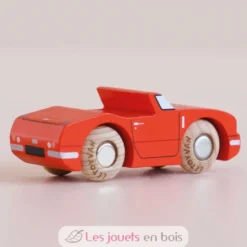 Voiture en bois Marc No 13 rouge - Le Toy Van