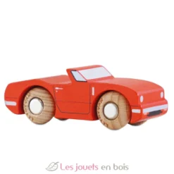 Voiture en bois Marc No 13 rouge - Le Toy Van