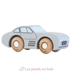 Voiture en bois Mavis No 15 grise - Le Toy Van