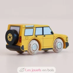 Voiture en bois Riley No 35 jaune - Le Toy Van