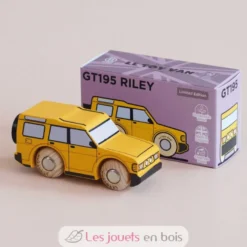Voiture en bois Riley No 35 jaune - Le Toy Van