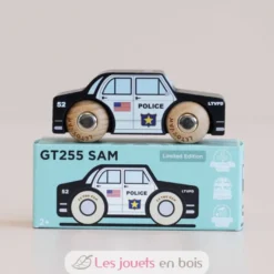 Voiture en bois Sam No 41 noire - Le Toy Van