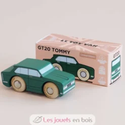 Voiture en bois Tommy No 3 verte - Le Toy Van