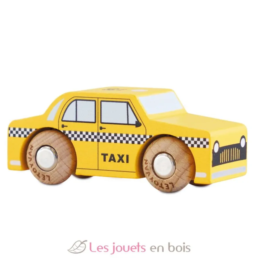 Voiture en bois Trixie No 39 jaune - Le Toy Van