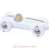 Voiture Grand Prix vintage PM blanche - Vilac