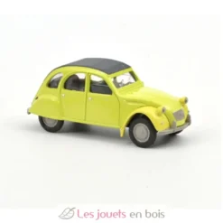 Voiture miniature Citroën 2CV 1978 jaune cédrat 1:54 - Norev