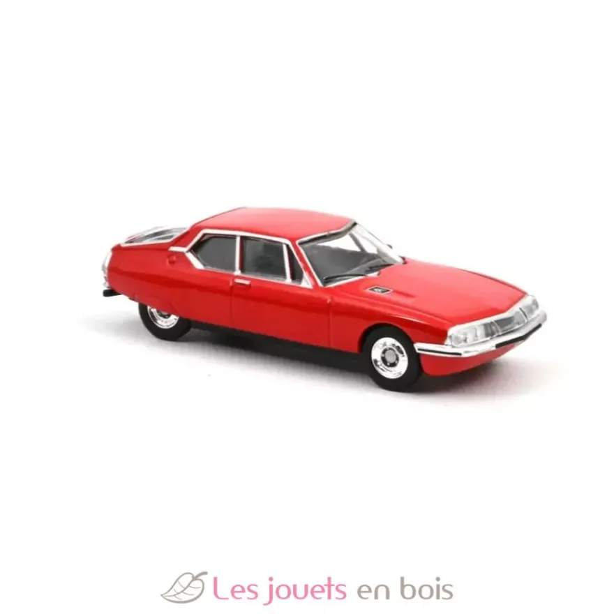 Voiture miniature Citroën SM 1970 rouge 1:58 - Norev