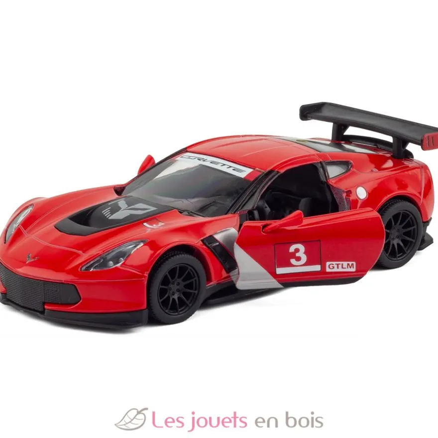 Voiture miniature Corvette C7 R rouge - Ulysse