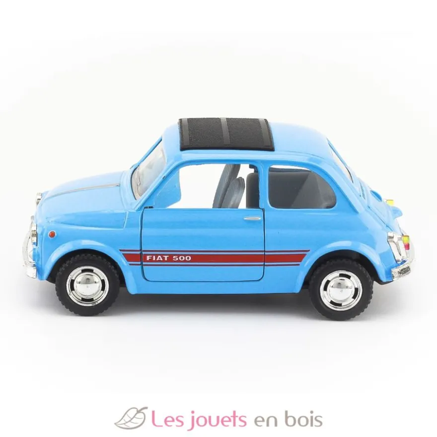 Voiture miniature Fiat 500 bleue - Ulysse