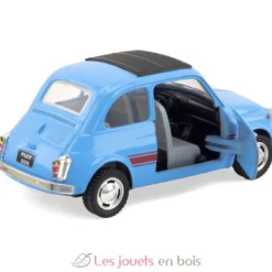 Voiture miniature Fiat 500 bleue - Ulysse