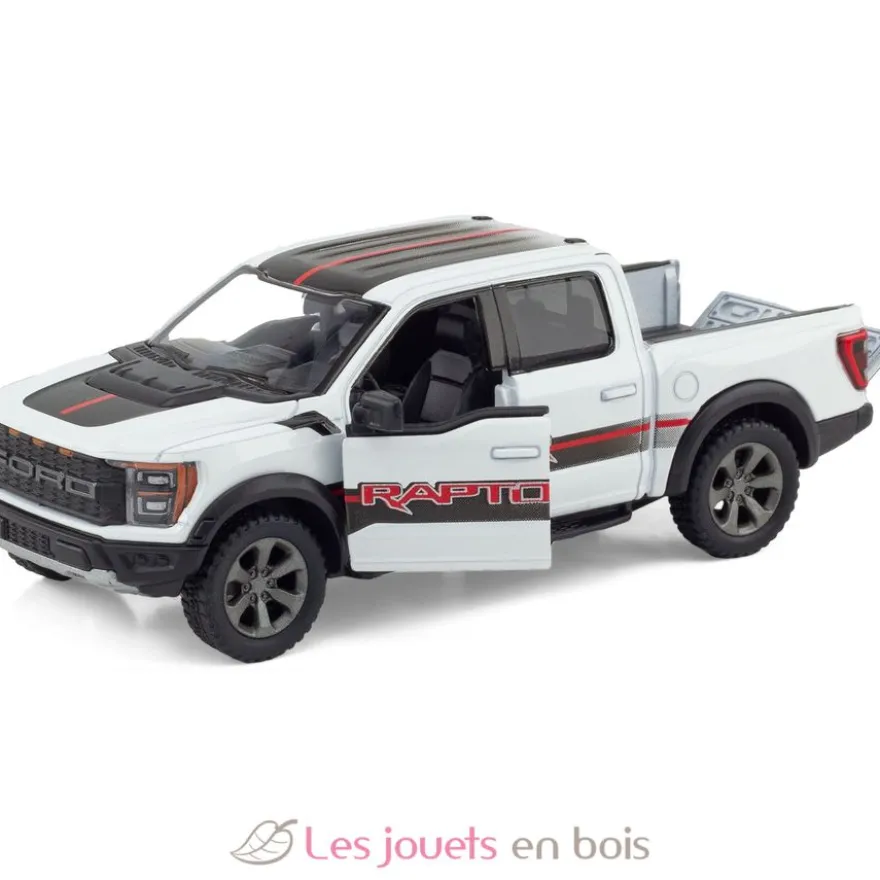 Voiture miniature Ford F-150 Raptor blanche - Ulysse