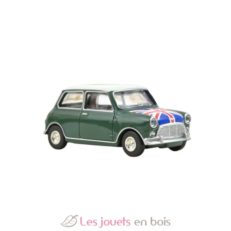 Voiture miniature Mini Cooper S 1964 vert amande 1:54 - Norev